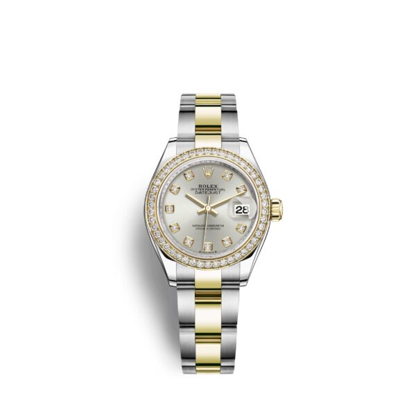 Rolex Lady-Datejust 28, Oystersteel and 18k Yellow Gold, Ref# 279383RBR-0007