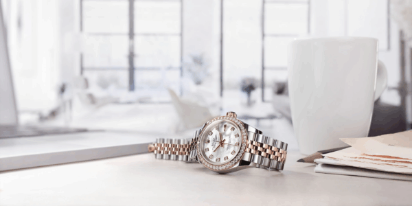 Rolex Lady-Datejust 28, Oystersteel and 18k Everose Gold, Ref# 279381RBR-0013 - Image 10